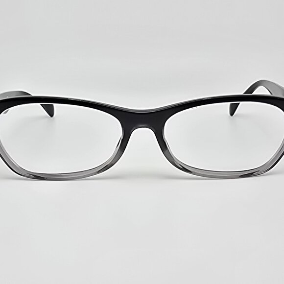 Prada VPR 15P ZYY-1O1 Black Gradient Transparent Eyeglasses Frame Italy 53mm - Picture 2 of 13